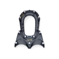 Honda CR-Z CRZ 11-15 Shift Level Garnish Assembly Bezel Trim Black, E037, OEM, 2011, 2012, 2013, 2014, 2015
