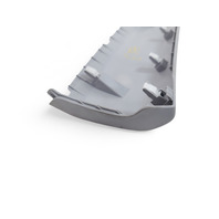Honda CR-Z 11-12 Front Right Passenger Upper Dashboard Trim Panel Light Gray, 77105-SZT-G01ZA, E037, OEM, 2011, 2012