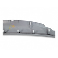 Honda CR-Z 11-12 Front Right Passenger Upper Dashboard Trim Panel Light Gray, 77105-SZT-G01ZA, E037, OEM, 2011, 2012