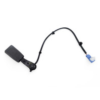 Honda CR-Z CRZ 11-16 Seat Seatbelt Buckle Front Right/Passenger Black 04813-SZT-A00ZA, E037, OEM, 2011, 2012, 2013, 2014, 2015, 2016