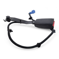 Honda CR-Z CRZ 11-16 Seat Seatbelt Buckle Front Left/Driver Black, 04816-SZT-A01ZA, E037, OEM, 2011, 2012, 2013, 2014, 2015, 2016
