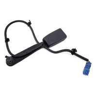 Honda CR-Z CRZ 11-16 Seat Seatbelt Buckle Front Left/Driver Black, 04816-SZT-A01ZA, E037, OEM, 2011, 2012, 2013, 2014, 2015, 2016