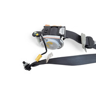 Honda CR-Z CRZ 12-16 Seat Belt Front Left/Driver Dark Gray 04818-SZT-A01ZC, E037, OEM, 2012, 2013, 2014, 2015, 2016