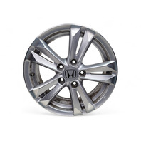 Honda CR-Z CRZ 11-12 Alloy Wheel 10 Spoke 16x6, #2, 42700-SZT-A91, E037, OEM, 2011, 2012