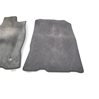 Honda CR-Z CRZ 11-12 Floor Mats 2 Piece Set Black, 83600-SZT-A01ZA, E037, OEM, 2011, 2012