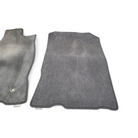 Honda CR-Z CRZ 11-12 Floor Mats 2 Piece Set Black, 83600-SZT-A01ZA, E037, OEM, 2011, 2012