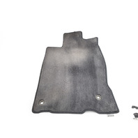 Honda CR-Z CRZ 11-12 Floor Mats 2 Piece Set Black, 83600-SZT-A01ZA, E037, OEM, 2011, 2012