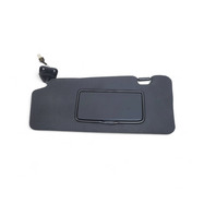 Nissan 370Z 09-20 Sun Shade Visor Left/Right Set Black 96401-1EJ0A, E038, OEM, 2009, 2010, 2011, 2012, 2013, 2014, 2015, 2016, 2017, 2018, 2019, 2020