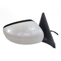 Nissan 370Z 09-19 Power Side View Mirror Right/Passenger White 96301-1EA0A, E038, OEM, 2009, 2010, 2011, 2012, 2013, 2014, 2015, 2016, 2017, 2018, 2019