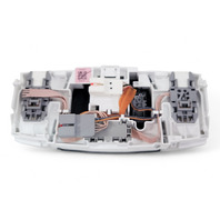 Nissan 370Z 12-20 Overhead Console Map Light Lamp Black 226430-1EA6A, E038, OEM, 2012, 2013, 2014, 2015, 2016, 2017, 2018, 2019, 2020