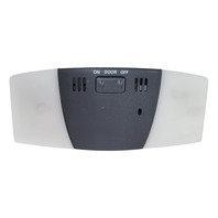 Nissan 370Z 12-20 Overhead Console Map Light Lamp Black 226430-1EA6A, E038, OEM, 2012, 2013, 2014, 2015, 2016, 2017, 2018, 2019, 2020