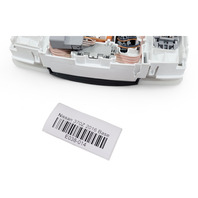 Nissan 370Z 12-20 Overhead Console Map Light Lamp Black 226430-1EA6A, E038, OEM, 2012, 2013, 2014, 2015, 2016, 2017, 2018, 2019, 2020
