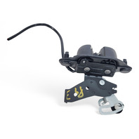 Nissan 370Z 09-20 Back Door Trunk Liftgate Latch Lock Control 90500-CF00A, E038, OEM, 2009, 2010, 2011, 2012, 2013, 2014, 2015, 2016, 2017, 2018, 2019, 2020