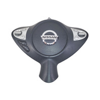 Nissan 370Z 09-20 Wheel SRS Air Bag Module Assembly Black K8510-1EA1A, E038, OEM, 2009, 2010, 2011, 2012, 2013, 2014, 2015, 2016, 2017, 2018, 2019, 2020