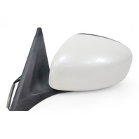 Nissan 370Z 09-19 Power Side View Mirror Left/Driver White 96302-1EA0A, E038, OEM, 2009, 2010, 2011, 2012, 2013, 2014, 2015, 2016, 2017, 2018, 2019