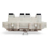 Nissan 370Z 09-20 Interior Relay Fuse Block Box 24350-1UX1A, E038, OEM, 2009, 2010, 2011, 2012, 2013, 2014, 2015, 2016, 2017, 2018, 2019, 2020