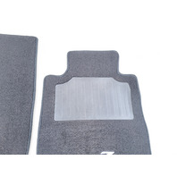 Nissan 370Z 09-17 Floor Mats 2 Piece Set Black 999E2-ZV000, E038, OEM, 2009, 2010, 2011, 2012, 2013, 2014, 2015, 2016, 2017