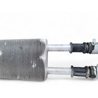 Nissan 370Z 10-20 Power Steering Oil Cooler w/Pipes 49790-JU40A, E038, OEM, 2010, 2011, 2012, 2013, 2014, 2015, 2016, 2017, 2018, 2019, 2020