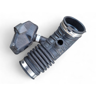 Nissan 370Z 09-20 Air Cleaner Duct Tube Left/Driver Side 16576-EY00B, E038, OEM, 2009, 2010, 2011, 2012, 2013, 2014, 2015, 2016, 2017, 2018, 2019, 2020