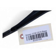 Nissan 370Z 09-20 Windshield Wiper Arm Set Left/Right, 28886-1EA0A, E038, OEM, 2009, 2010, 2011, 2012, 2013, 2014, 2015, 2016, 2017, 2018, 2019, 2020