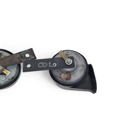 Nissan 370Z 09-20 High & Low Pitch Tone Horn Set Complete Assy. 25620-1EA0A, E038, OEM, 2009, 2010, 2011, 2012, 2013, 2014, 2015, 2016, 2017, 2018, 2019, 2020
