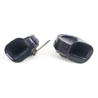 Nissan 370Z 09-20 High & Low Pitch Tone Horn Set Complete Assy. 25620-1EA0A, E038, OEM, 2009, 2010, 2011, 2012, 2013, 2014, 2015, 2016, 2017, 2018, 2019, 2020