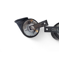 Nissan 370Z 09-20 High & Low Pitch Tone Horn Set Complete Assy. 25620-1EA0A, E038, OEM, 2009, 2010, 2011, 2012, 2013, 2014, 2015, 2016, 2017, 2018, 2019, 2020