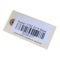 Nissan 370Z 12-20 Windshield Washer Tank Reservoir 28910-1NL0A, E038, OEM, 2012, 2013, 2014, 2015, 2016, 2017, 2018, 2019, 2020