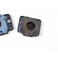 Nissan 370Z 09-20 Rear Bumper Reinforcement Bracket Right/Left Set 85211-1EA2A, E038, OEM, 2009, 2010, 2011, 2012, 2013, 2014, 2015, 2016, 2017, 2018, 2019, 2020