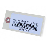Nissan 370Z 10-20 ABS Wheel Speed Sensor Front Right/Passenger 3.7L 47910-1NF0C, E038, OEM, 2010, 2011, 2012, 2013, 2014, 2015, 2016, 2017, 2018, 2019, 2020
