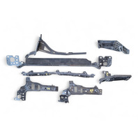 Nissan 370Z 09-20 Radiator Support Upper Tie Bar Bracket Set, 62550-1EA0A, E038, OEM, 2009, 2010, 2011, 2012, 2013, 2014, 2015, 2016, 2017, 2018, 2019, 2020