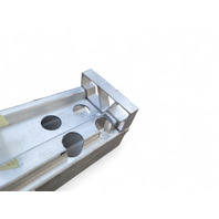 Nissan 370Z 09-20 Front Bumper Reinforcement Bar, Chrome 62030-1EA0A, E038, OEM, 2009, 2010, 2011, 2012, 2013, 2014, 2015, 2016, 2017, 2018, 2019, 2020