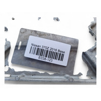 Nissan 370Z 10-20 Front Sub Frame Crossmember Stay Skid Plate Cover 54465-1EA1B, E038, OEM, 2010, 2011, 2012, 2013, 2014, 2015, 2016, 2017, 2018, 2019, 2020