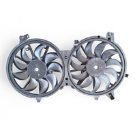 Nissan 370Z 09-20 Radiator Cooling Fan Motor w/ Shroud 21481-JK60B, E038, OEM, 2009, 2010, 2011, 2012, 2013, 2014, 2015, 2016, 2017, 2018, 2019, 2020