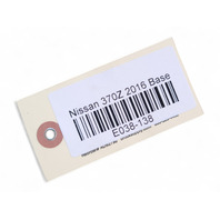 Nissan 370Z 09-20 Rear Fender Liner Wheelhouse, Left Driver Side, 76751-1EA1A, E038, OEM, 2009, 2010, 2011, 2012, 2013, 2014, 2015, 2016, 2017, 2018, 2019, 2020