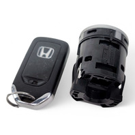 Honda Accord 18-22 Start Stop Ignition Switch w/Key Fob 35881-TMA-H01, E039, OEM, 2018, 2019, 2020, 2021, 2022