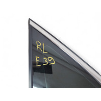 Honda Accord 18-22 Sedan Quarter Glass Window Left/Driver, 73550-TVA-A01, E039, OEM, 2018, 2019, 2020, 2021, 2022