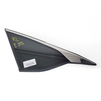 Honda Accord 18-22 Sedan Quarter Glass Window Left/Driver, 73550-TVA-A01, E039, OEM, 2018, 2019, 2020, 2021, 2022