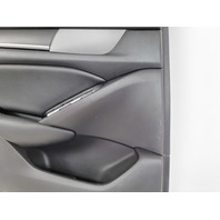 Honda Accord 19-22 Sedan Rear Door Panel Trim Left/Driver Black, 83750-TVA-A21ZA, E039, OEM, 2019, 2020, 2021, 2022