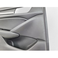 Honda Accord 19-22 Sedan Rear Door Panel Trim Left/Driver Black, 83750-TVA-A21ZA, E039, OEM, 2019, 2020, 2021, 2022