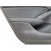 Honda Accord 19-22 Sedan Rear Door Panel Trim Left/Driver Black, 83750-TVA-A21ZA, E039, OEM, 2019, 2020, 2021, 2022