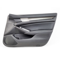 Honda Accord 19-22 Sport Sedan Front Door Panel Trim Right/Passenger Black, 83503-TVA-A61ZA, E039, OEM, 2019, 2020, 2021, 2022