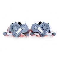 Honda Accord 18-22 Brake Caliper Rear Right/Left Set, 43018-TVA-A05, E039, OEM, 2018, 2019, 2020, 2021, 2022