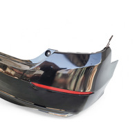 Honda Accord 21-22 Rear Bumper Cover Assembly Black, 04715-TVA-F10ZZ, E039, OEM, 2021, 2022