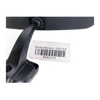 Honda Element 03-11 EX Interior Rear View Mirror Black 76400-SCV-A01, E040, OEM, 2003, 2004, 2005, 2006, 2007, 2008, 2009, 2010, 2011