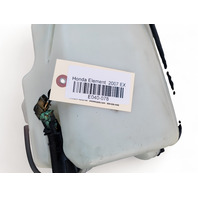 Honda Element 03-11 Windshield Washer Tank Bottle w/Pump, 76840-SCV-A01, E040, OEM, 2003, 2004, 2005, 2006, 2007, 2008, 2009, 2010, 2011