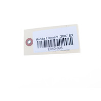 Honda Element 03-11 Engine Top Cover, Cover Spark Plugs, 12500-PNC-020, 17121-RAA-A00, E040, OEM, 2003, 2004, 2005, 2006, 2007, 2008, 2009, 2010, 2011
