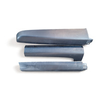 Honda Element 05-11 Roof Panel Molding Left/Driver Set of 3 Black Textured, E040, OEM, 2005, 2006, 2007, 2008, 2009, 2010, 2011