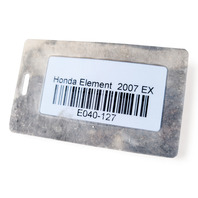 Honda Element 06-08 Rocker Panel Molding Right/Passenger Front/Rear Black 71900-SCV-A01ZB, E040, OEM, 2006, 2007, 2008