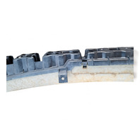 Honda Element 03-08 Rear Reinforcement Impact Bar w/Absorber 71530-SCV-A01ZZ, E040, OEM, 2003, 2004, 2005, 2006, 2007, 2008
